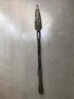 Antieke ijzeren speer 38 cm, Antiek en Kunst, Verzenden