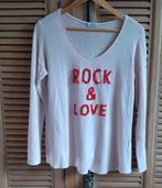 Prachtig T-shirt large, Vêtements | Femmes, T-shirts, Enlèvement ou Envoi, Comme neuf, Taille 42/44 (L), Manches longues