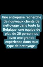 Societe de nettoyage recherche de nouveaux clients, Diensten en Vakmensen, Overige Diensten
