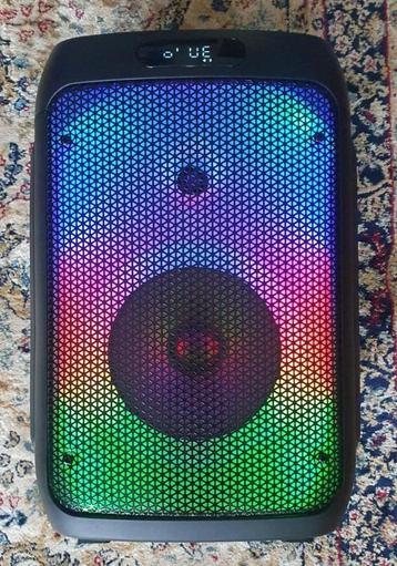 Enceinte lumineuse Bluetooth sur batterie 20W beschikbaar voor biedingen