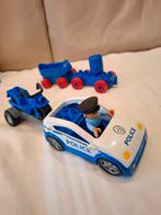 Duplo politie voertuig met aanhangwagen, Ophalen, Duplo