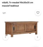 Tv-kast Tvmeubel TEAK, Ophalen, Zo goed als nieuw, Teakhout