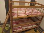 Houten poppenbed, Kinderen en Baby's, Speelgoed | Poppen, Ophalen, Gebruikt