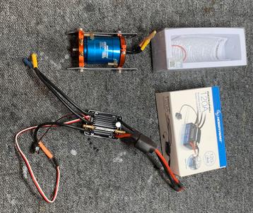 Hobbywing seaking 120A esc/ 3660 3180kv motor beschikbaar voor biedingen