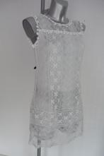 Mini robe sexy en dentelle audacieuse blanche, robe courte M, Taille 38/40 (M), ---, Envoi, Blanc