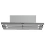 Whirlpool AKR 443/1 GY Dampkap - Telescopisch - 90cm, Elektronische apparatuur, Afzuigkappen, Ophalen, Gebruikt, Inbouw