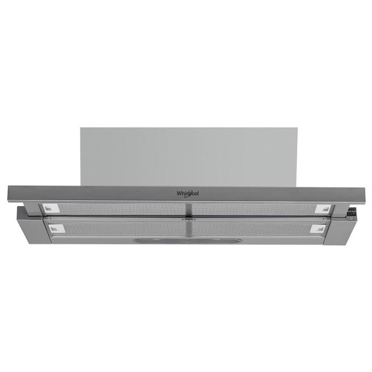 Whirlpool AKR 443/1 GY Dampkap - Telescopisch - 90cm, Elektronische apparatuur, Afzuigkappen, Gebruikt, Inbouw, Ophalen