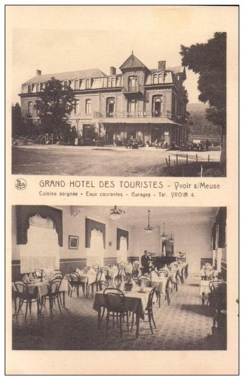 Yvoir s/Meuse Grand Hôtel des touristes, Collections, Cartes postales | Belgique, Non affranchie, Namur, 1920 à 1940, Enlèvement ou Envoi