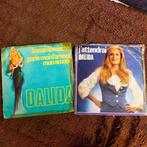 2x single Dalida Chanson Française France Pop, CD & DVD, Vinyles Singles, 7 pouces, Pop, Enlèvement ou Envoi, Single