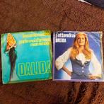 2x single Dalida Chanson Française France Pop, CD & DVD, 7 pouces, Pop, Enlèvement ou Envoi, Single