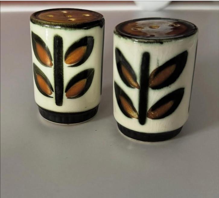 Boch Rambouillet peper- en zoutvat 1966, Antiek en Kunst, Antiek | Servies los, Ophalen of Verzenden