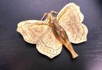 Splendide vide poche thème femme papillon en bronze, Ophalen of Verzenden, Brons