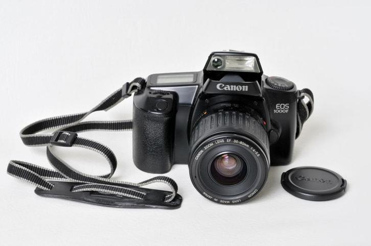 Canon EOS-1000F, Audio, Tv en Foto, Fotocamera's Analoog, Gebruikt, Canon, Ophalen of Verzenden