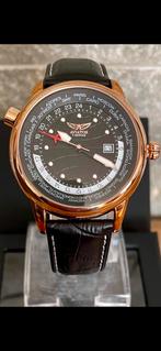 AVIATOR WORLDTIMER SPORT! 💯%NIEUW, ORIGINEEL MET BOX, Ophalen of Verzenden, Nieuw, Geel