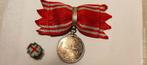 médaille croix rouge japonaise, Verzamelen, Militaria | Algemeen, Ophalen of Verzenden