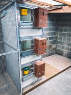 Colonne box d’elevage, Enlèvement, Utilisé, Aluminium, Cage d'élevage