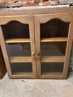 Eiken kastdelen, Huis en Inrichting, Kasten | Vitrinekasten, Ophalen, Gebruikt, Eikenhout, Met deur(en)