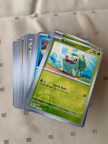 Pokemon 151 reverse holo’s beschikbaar voor biedingen