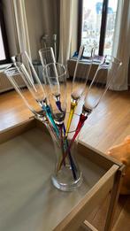 Champagneglazen met houder, Verzamelen, Glas en Drinkglazen, Ophalen, Zo goed als nieuw