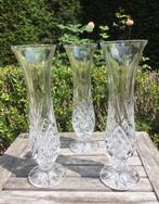Set 3 Soliflora Kristallen Vaasjes Cristal d'Arques 9€/set, Ophalen