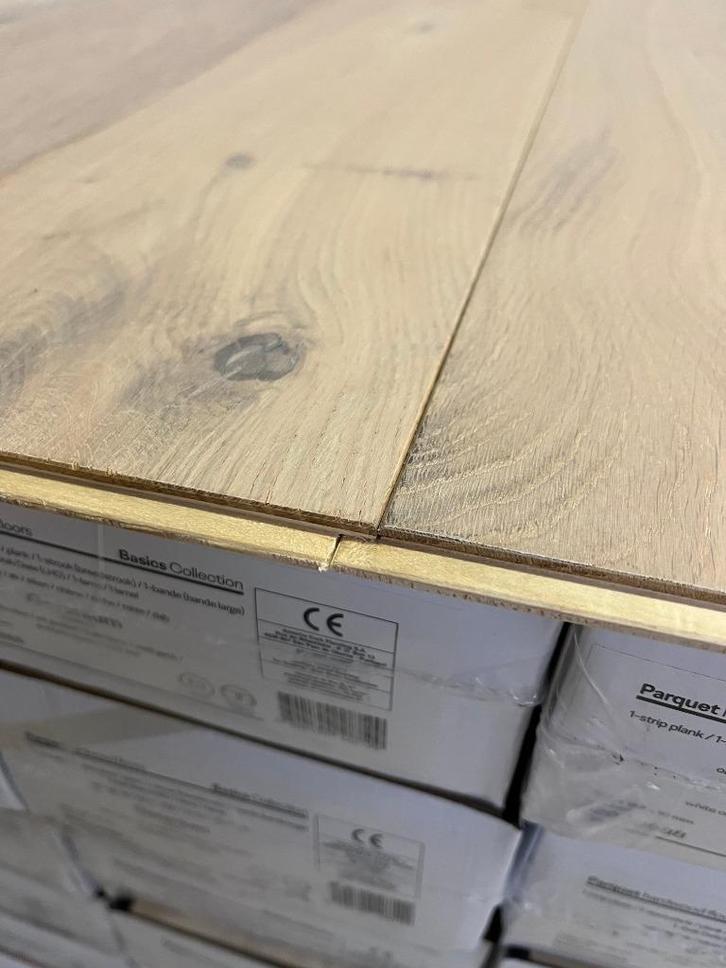 Restpartij parketvloer eik af te halen, Doe-het-zelf en Bouw, Overige Doe-Het-Zelf en Bouw, Nieuw, Ophalen of Verzenden