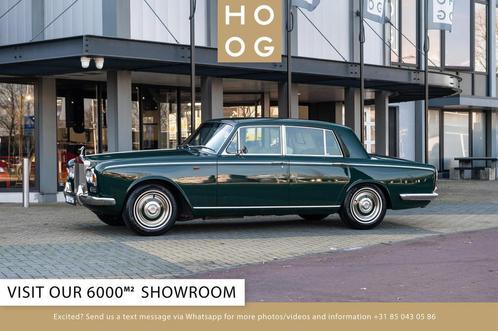 Rolls-Royce Silver Shadow 6.2 V8 LHD (bj 1967, automaat), Auto's, Oldtimers, Bedrijf, Te koop, Lederen bekleding, Rolls-Royce