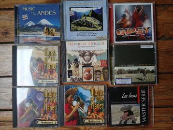 Lot CD "latino" et autres musiques du monde beschikbaar voor biedingen