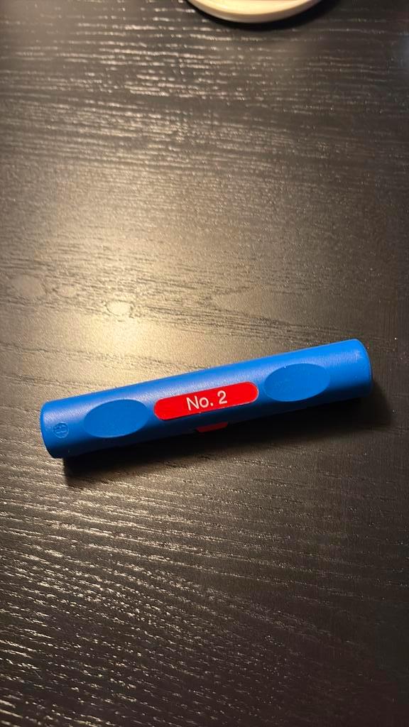 WEICON Stripper Coaxkabel nr. 2 / coaxkabels, NYM-kabels, Doe-het-zelf en Bouw, Gereedschap | Handgereedschap, Nieuw, Ophalen of Verzenden