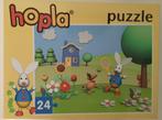 Puzzel HOPLA / 24 stuks, Ophalen of Verzenden, 10 tot 50 stukjes, Zo goed als nieuw, 2 tot 4 jaar