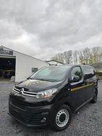 CITROËN JUMPY L2 LICHTEVRACHT-3ZIT/CRUIS-PDC-NAVI-TREKHAAK, Auto's, Voorwielaandrijving, 4 deurs, Leder en Stof, Zwart