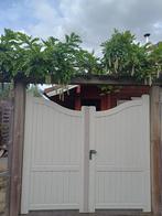 poort tuinpoort met slot 2m., Ophalen