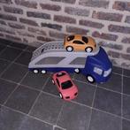 Little Tikes oplegger met 2 sportauto's, Comme neuf, Enlèvement ou Envoi