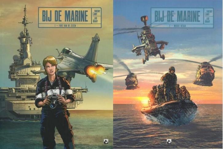 Bij de marine 1 + 2 (Complete reeks), Boeken, Stripverhalen, Nieuw, Complete serie of reeks, Ophalen