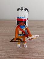 Playmobil kapitein Iglo 9143 - Indianen opperhoofd 4652, Ophalen, Gebruikt, Los Playmobil