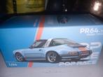 Pop race porsche 1/64, Hobby en Vrije tijd, Modelbouw | Auto's en Voertuigen, Ophalen