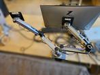Ergotron LX set met twee beeldschermarmen (Ref. 45-245-026), Computers en Software, Ophalen of Verzenden, Gebruikt, In hoogte verstelbaar