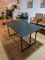CASA zwarte tafel, Huis en Inrichting, Tafels | Eettafels, Ophalen, 50 tot 100 cm, Zo goed als nieuw, Vijf personen of meer