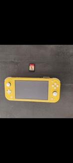 Switch lite met game, Games en Spelcomputers, Ophalen, Geel, Zo goed als nieuw