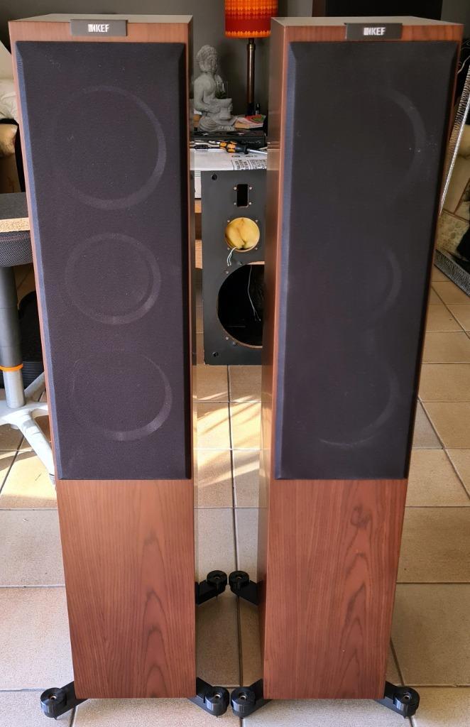 KEF R700, TV, Hi-fi & Vidéo, Enceintes, Comme neuf, Haut-parleurs Frontaux, Arrière ou Stéréo, 120 watts ou plus, Autres marques
