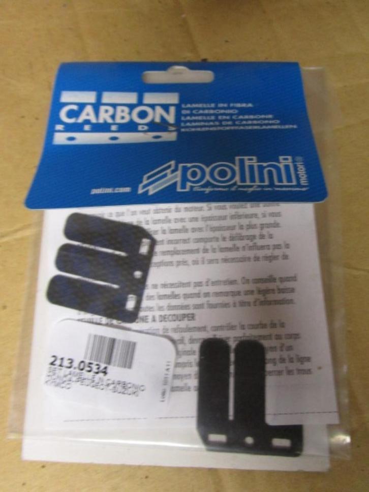 Polini carbon reedvalves voor Vision, Sky, Speedfight enz., Fietsen en Brommers, Brommeronderdelen | Algemeen, Nieuw, Carburateur
