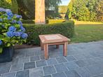 Bijzet/salontafel uit massief sheeshamhout. Geluchtgomd., Ophalen of Verzenden, Zo goed als nieuw, Hout
