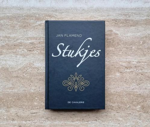 Stukjes, boek van Jan Flamend met cursiefjes en columns, Livres, Essais, Chroniques & Interviews, Neuf, Un auteur, Envoi