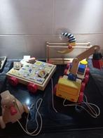 set houten speelgoed, Ophalen of Verzenden, Gebruikt, Duw- of Trekspeelgoed