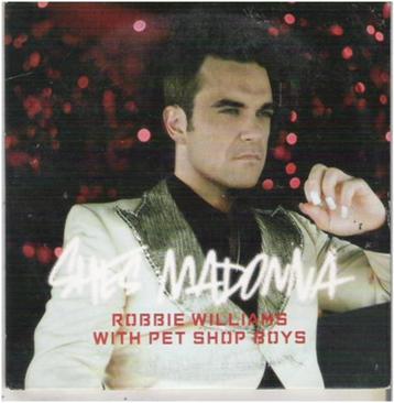 ROBBIE WILLIAMS with PET SHOP BOYS: "She's Madonna" beschikbaar voor biedingen