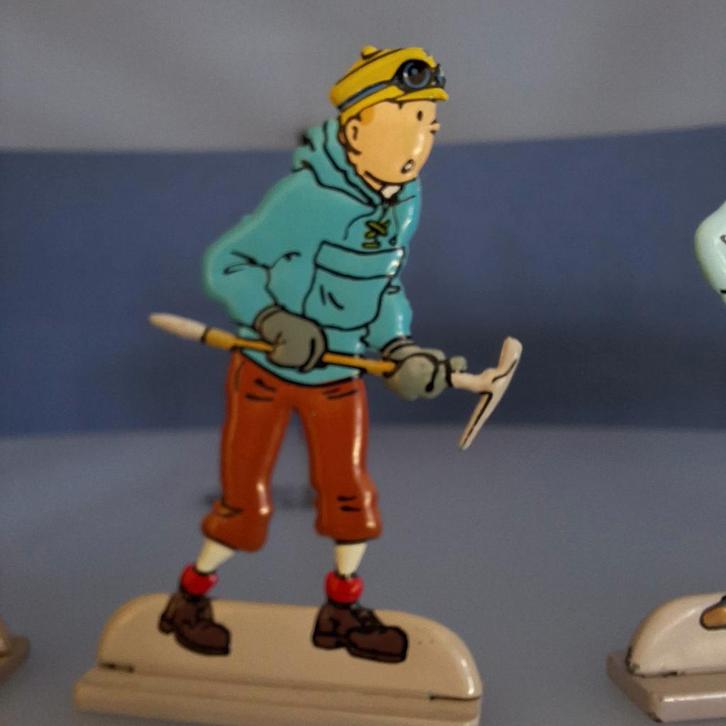 Petite figurine en métal peint Tintin, Collections, Personnages de BD, Neuf, Statue ou Figurine, Tintin, Enlèvement ou Envoi