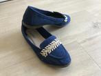 blauwe ballerina's maat 38, Blauw, Gedragen, Ballerina's, Ophalen of Verzenden