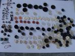 140 boutons des neuf, d'autre utilisé, + agrafes, pressions, Ophalen of Verzenden, Nieuw, Knoop of Knopen