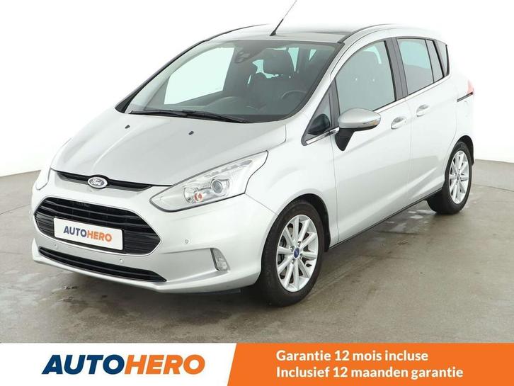 Ford B-MAX 1.0 EcoBoost Titanium (bj 2016), Auto's, Ford, Te koop, B-Max, ABS, Achteruitrijcamera, Airbags, Airconditioning, Bluetooth