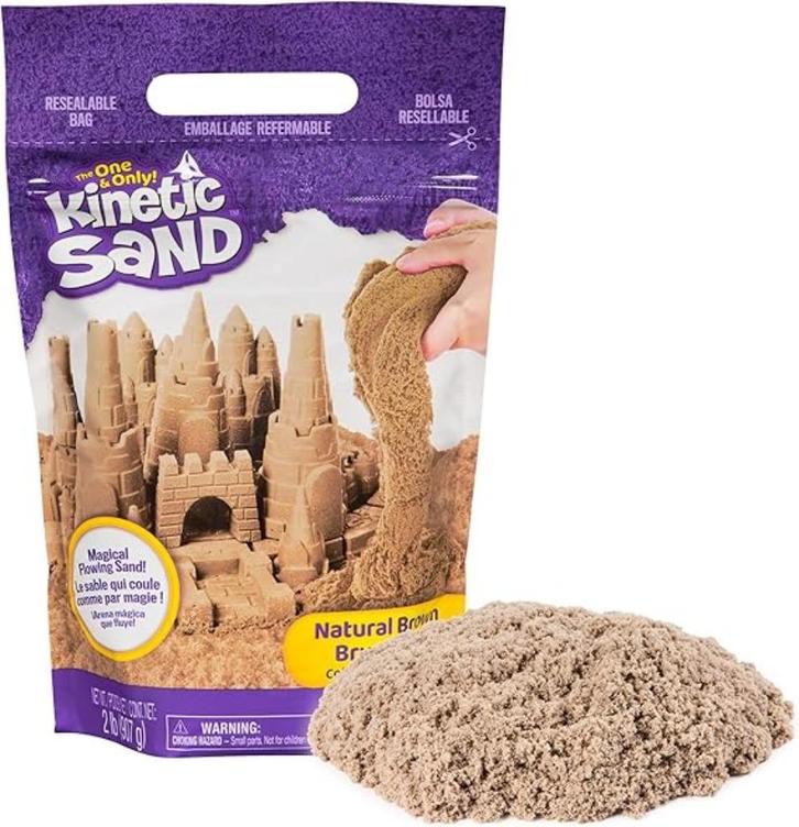 Kinetish zand Bruin SNELLE GRATIS LEVERING, Kinderen en Baby's, Speelgoed | Buiten | Zandbakken, Nieuw, Verzenden