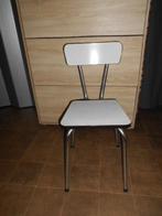 Vintage keukenstoel / Tabouret met rugleuning, Ophalen